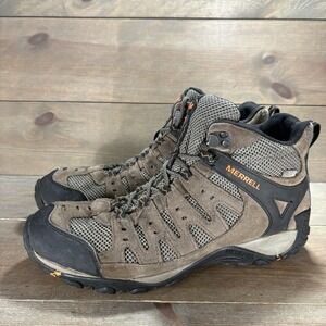 merrell accentor mens size 11 shoes brown waterproof hiking boots
